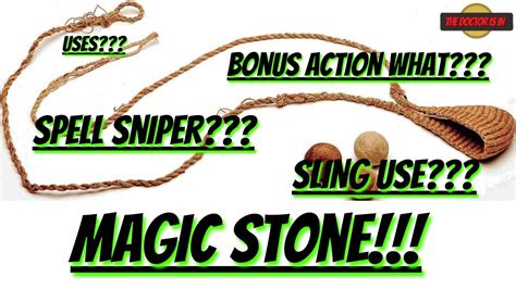 What Is This Magic Stone Cantrip And How Can We Exploit It In Dungeons