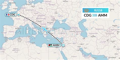 Rj Flight Status Royal Jordanian Paris To Amman Rja