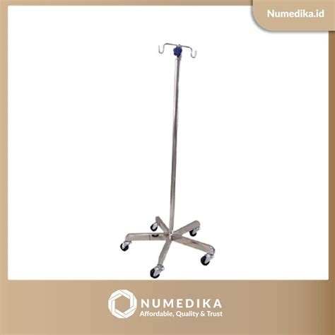 Tiang Infus Miraii Stainless Steel Kaki Miraii Medical