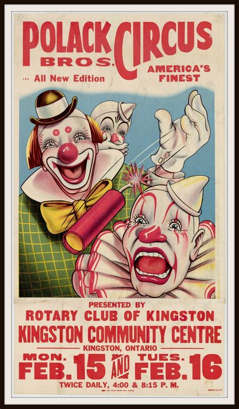 Vintage Reproduction Circus Poster Art Print #Circus | Circus poster ...