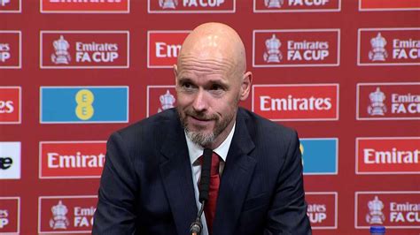 Erik Ten Hag Post Match Press Conference Following Fa Cup Final Man Utd V Man City 25 May 2024