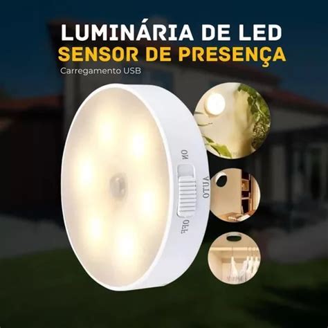 Luz de emergencia Brisa SMD Led Sensor movimento LED con batería