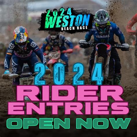 Entries For The Weston Beach Race Are Now Available