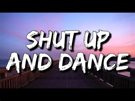 WALK THE MOON Shut Up And Dance Lyrics 4k YouTube