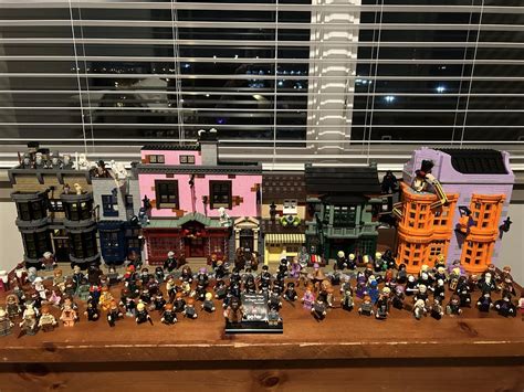 Finished Diagon Alley! : r/lego