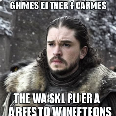 Game Of Thrones Meme Winter