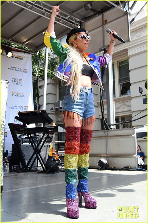 Lady Gaga Gives Touching Speech During Pride Lives Stonewall Day