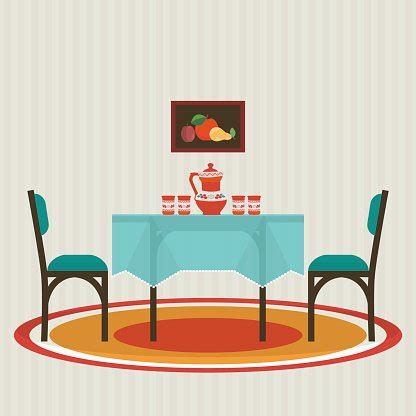 dining tables - Clip Art Library