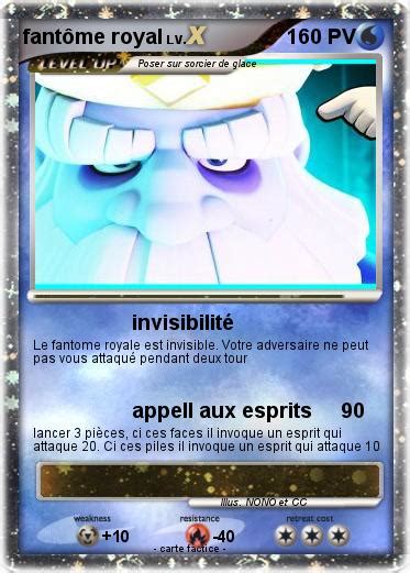 Pok Mon Fantome Royal Invisibilit Ma Carte Pok Mon