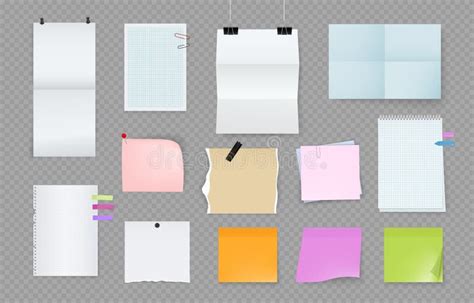 Sticky Notes Different Colors Stock Illustrations 113 Sticky Notes