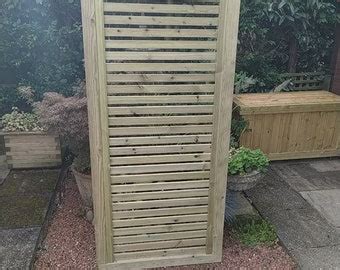 Bespoke Handmade Tetbury Trellis Planter Panel Privacy Screen Garden