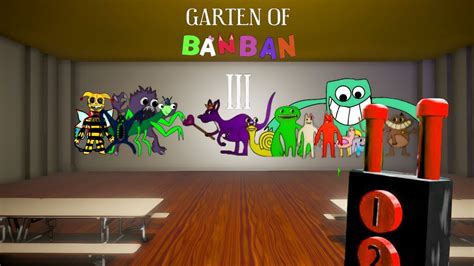 Garten Of Banban New Sixth Teaser Trailer Youtube