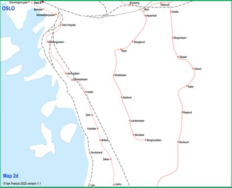 Norway railway maps - European Railway Maps