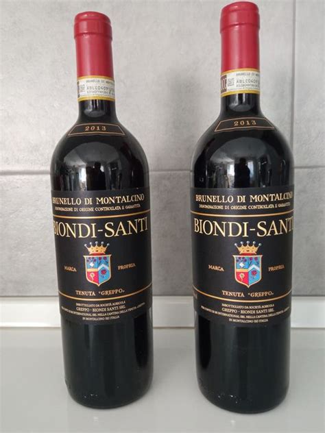 2013 Biondi Santi Tenuta Greppo Brunello Di Montalcino Catawiki