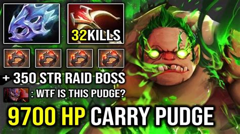 WTF 9700 HP 1v5 Carry Moon Shard Daedalus Pudge 32 KILLS Giant S