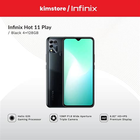 Infinix Hot 11 Play | 4+64GB/4+128GB IPS Display 13MP Dual Camera ...
