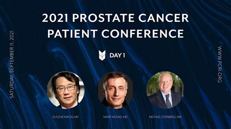 2021 Prostate Cancer Patient Conference Day 1 Youtube