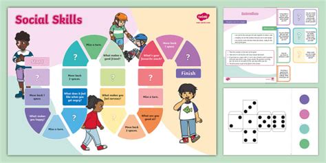 Social Skills Board Game L Enseignant A Fait Twinkl