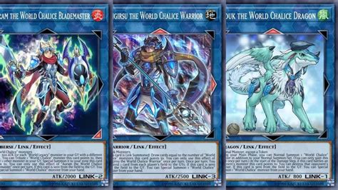 World Chalice Link Deck Yu Gi Oh Duel Links Youtube