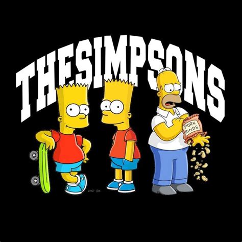 The Simpsons Kartu Lucu Inspirasi Desain Logo Ilustrasi Grafiti