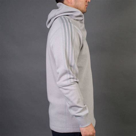 Adidas x Wings + Horns Men Bonded Linen Hoodie gray solid grey