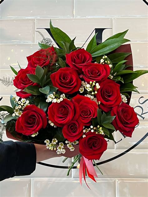 Descubra 48 Kuva Bouquet De Fleurs Rouge Thptnganamst Edu Vn