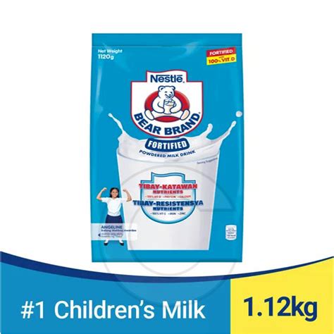 Bear Brand Fortified Powdered Milk 1120g Citimart