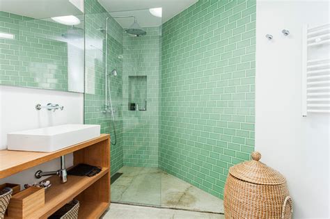 Baños de color verde Por qué nos gustan tanto