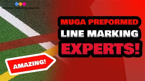 MUGA Preformed Line Marking Specialists Near Me Preformed Playground