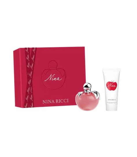 NINA Coffret Eau De Toilette 50 Ml Et Lait Pour Le Corps 75 Ml Nina