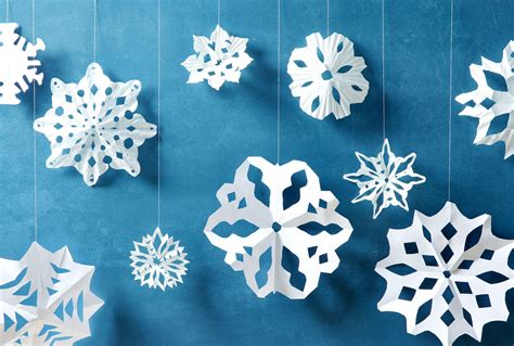 How To Make Paper Snowflakes For A Diy White Christmas