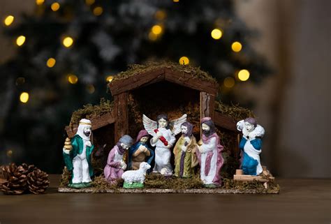 Buy Marco Paul Christmas Nativity Scene Nativity Set Festive Decoration Home Decor Indoor