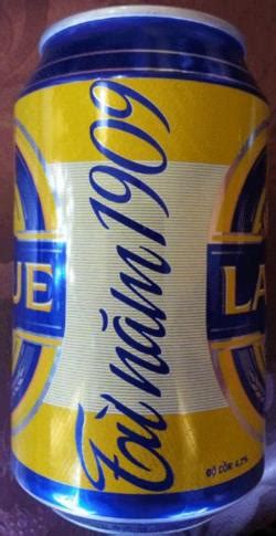 LARUE Beer 330mL BIA WRITTEN ON SID Vietnam