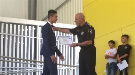 QPS on hand at Milpera State HS exit ceremony - South Brisbane