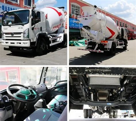 Euro 4 Sitom 4x2 Volumetric 5 Ton Concrete Mixer Truck For Sale View 5