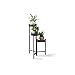 LIFA LIVING Support de Plantes d Intérieur 3 Étages Noir Support pour