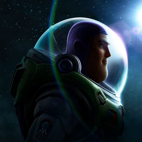 Buzz Lightyear in Lightyear Movie Wallpaper 4K