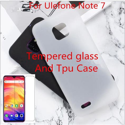 Para Ulefone Nota 7 Suave Silicona TPU Caso De La Cubierta 9 H 0 3 MM 2