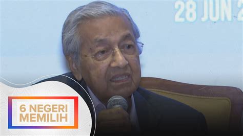 Tindakan Muda Tanding Solo Ibarat Sia Sia Tun Dr Mahathir Youtube