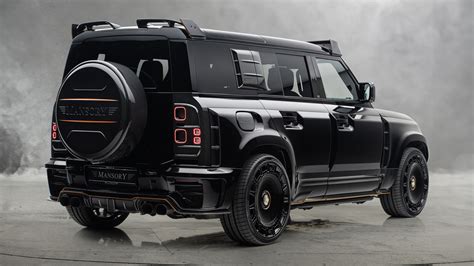 Mansory Land Rover Defender 110 Black Edition 2024 Wallpaper Hd Car