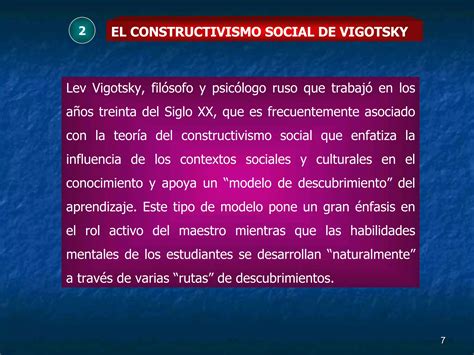 Teorias Basicas Del Constructivismo PPT