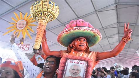 Bjp Rally Shravan Of Bihar Reached Pm Modi Rally Dressed As Hanuman See Pictures Amar Ujala