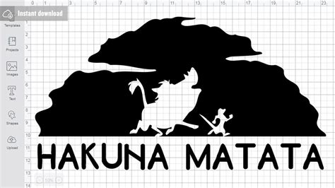 Hakuna Matata SVG