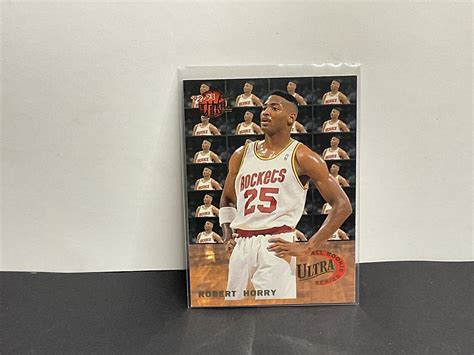 Fleer Ultra Rookie Series Robert Horry Rc Of J Ebay