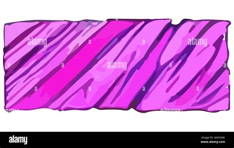 Purple Rectangular Shape With Diagonal Brush Strokes In Grunge Style