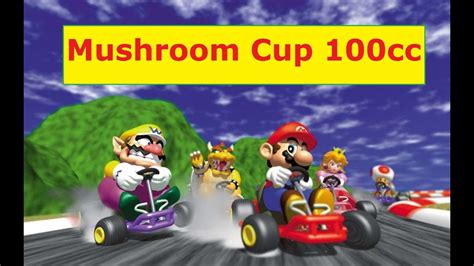 Gameplay Mario Kart 64 Mushroom Cup 100cc Youtube