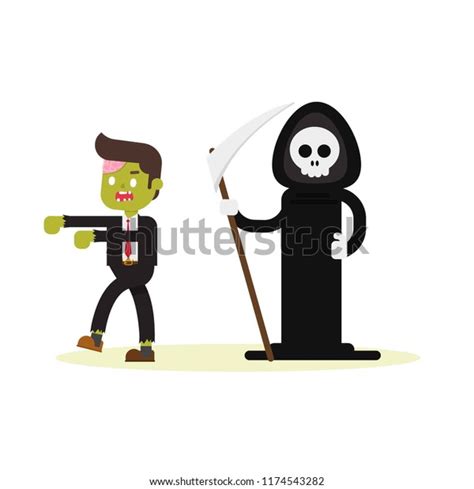 Workaholic Cartoon Vector Illustration Stock Vector (Royalty Free ...