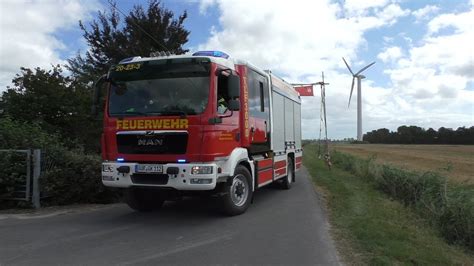 Tlf Gw Th Der Freiwilligen Feuerwehr Krummh Rn S D Rtw Rksh