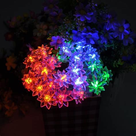 Buy Fizzytech Led Lotus Flower Decoration Lights Plug In Fairy