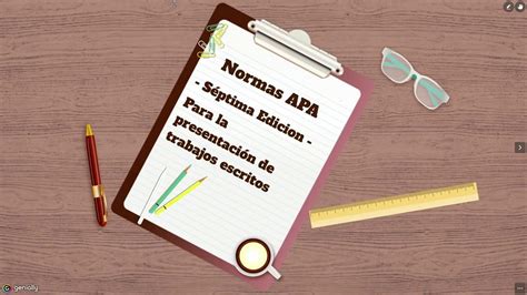 Tutorial Normas Apa S Ptima Edici N Youtube